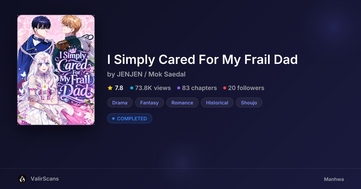 I Simply Cared For My Frail Dad by JENJEN / Mok Saedal | ValirScans