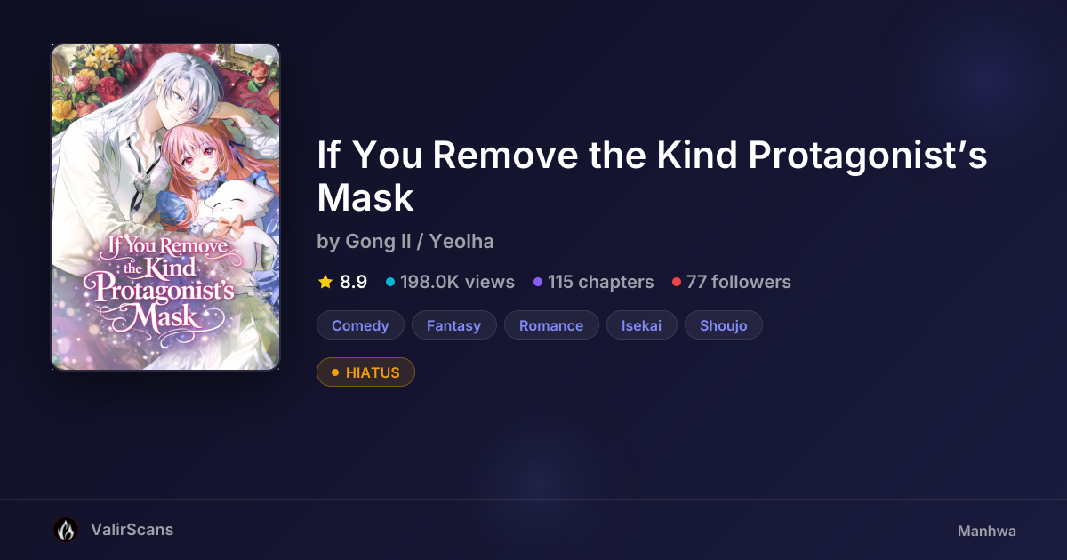 If You Remove the Kind Protagonist’s Mask by Gong Il / Yeolha | ValirScans