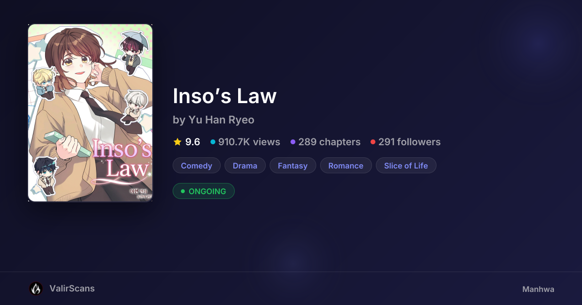 Inso’s Law by Yu Han Ryeo | ValirScans