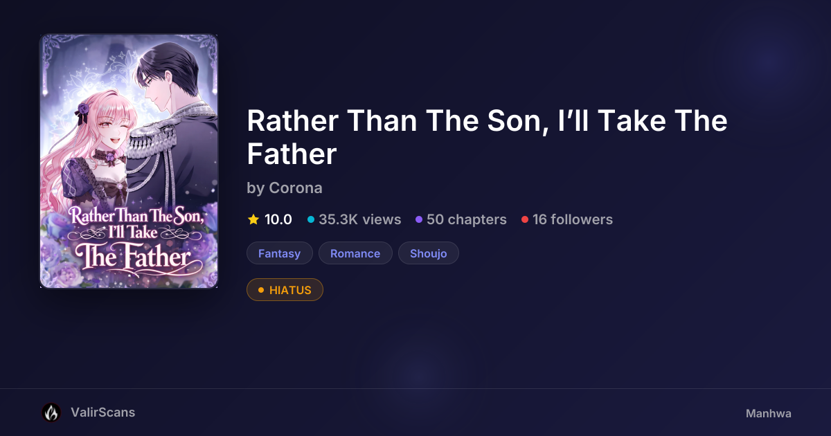 Rather Than The Son, I’ll Take The Father by Corona | ValirScans