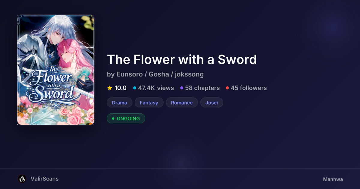 The Flower with a Sword by Eunsoro / Gosha /
