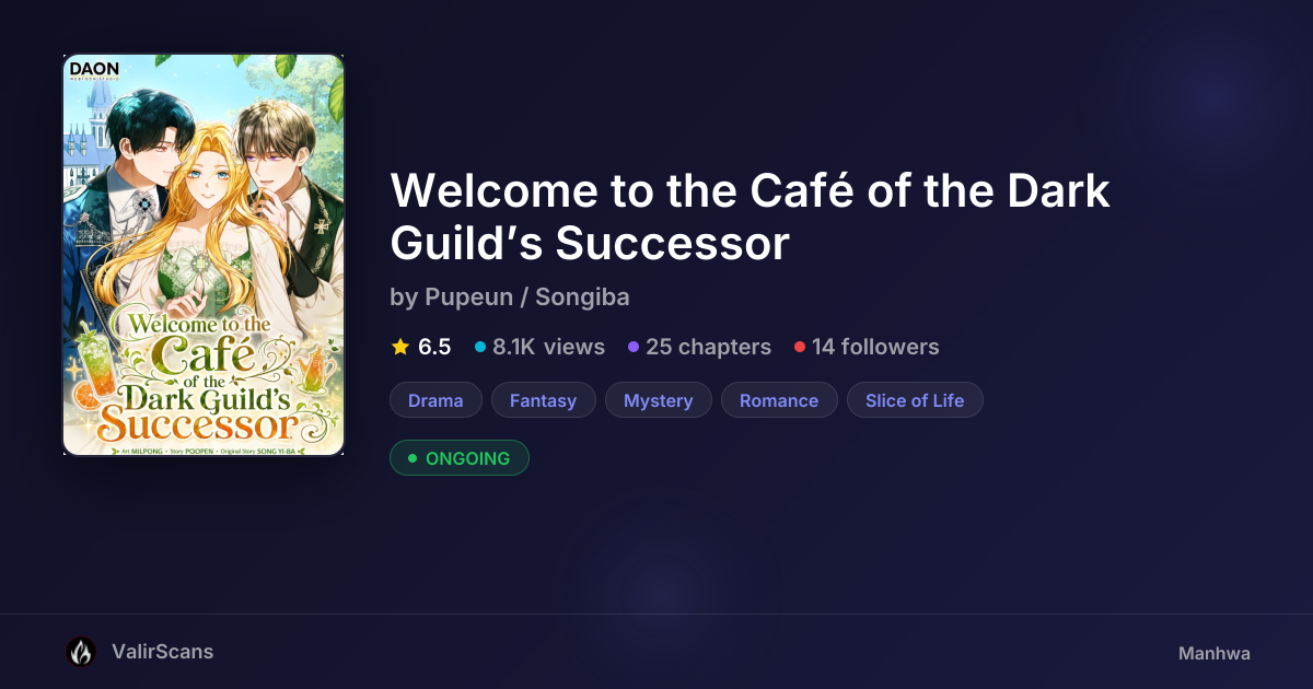 Welcome to the Café of the Dark Guild’s Successor by Pupeun / Songiba ...