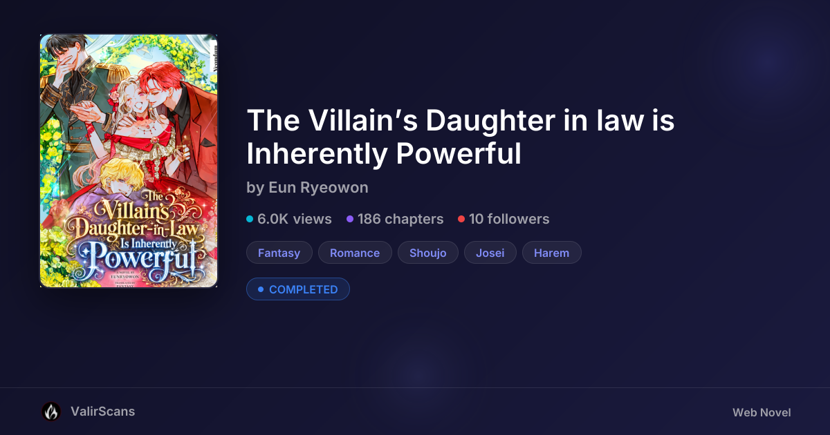 The Villain’s Daughter in law is Inherently Powerful by Eun Ryeowon ...