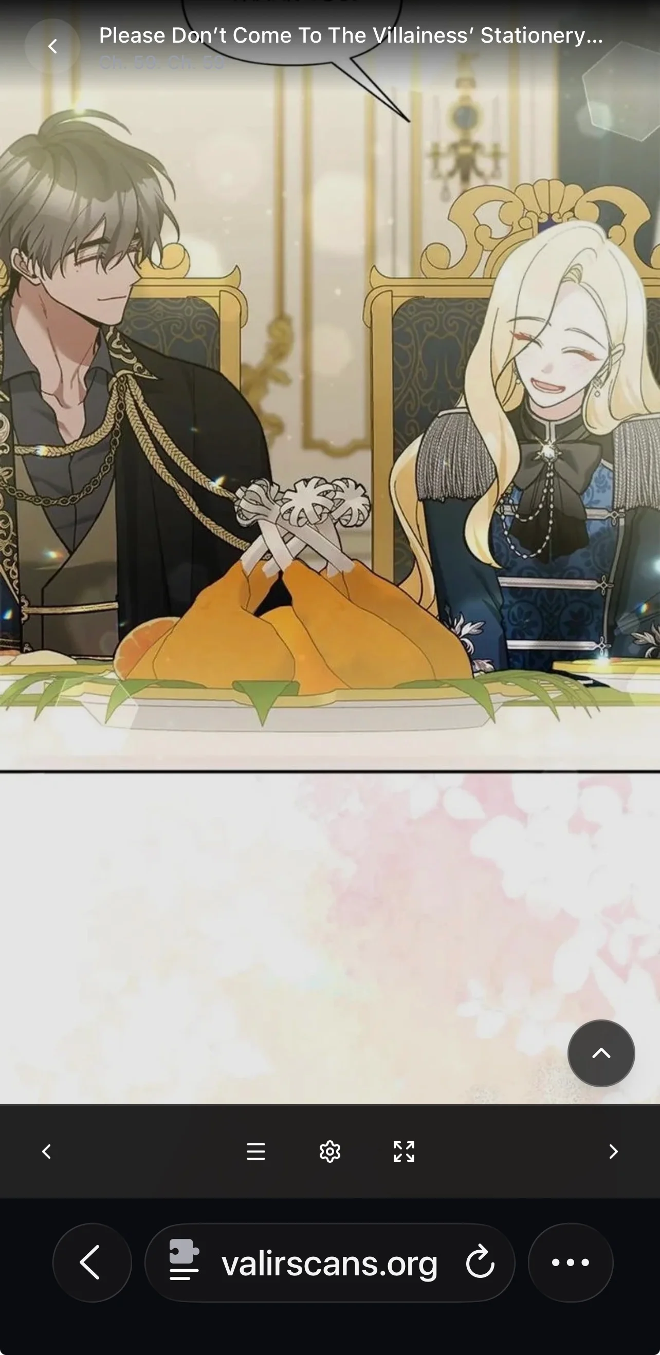 Image 1 of 2 attached to "most recent manhwa screenshot"