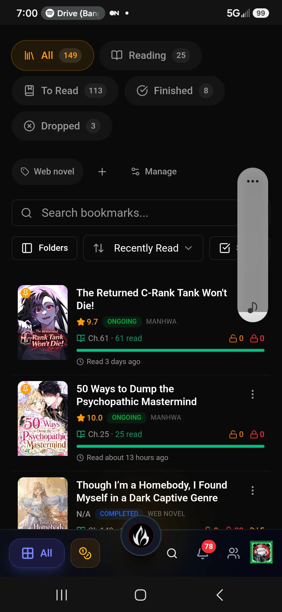 Image 2 of 2 attached to "Organizing our bookmarks"