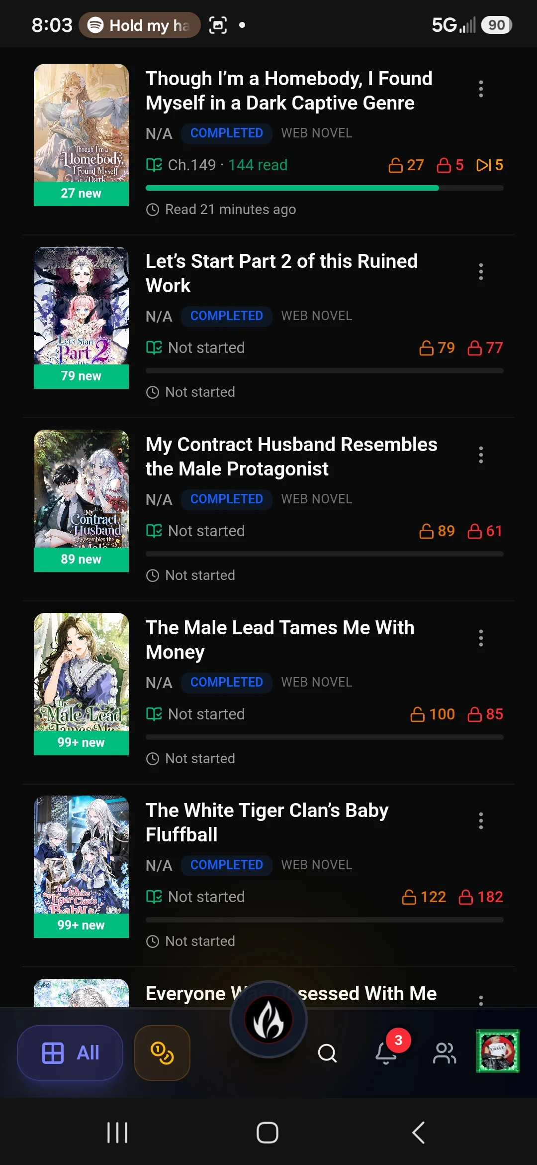 Image 2 of 2 attached to "Web Novels"