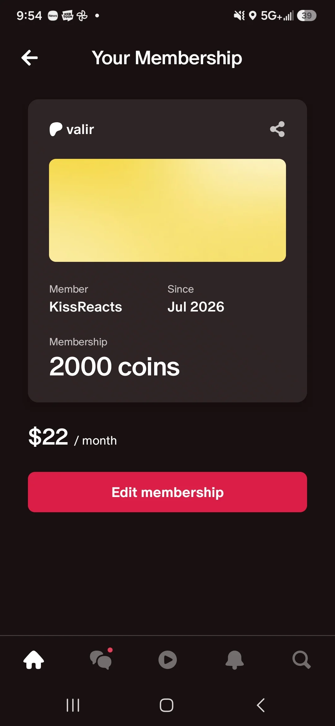 Image 1 of 2 attached to "Coins not in may account"