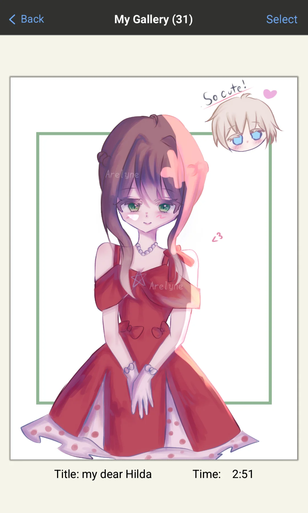 Image 2 of 2 attached to "Hilda Fanart"