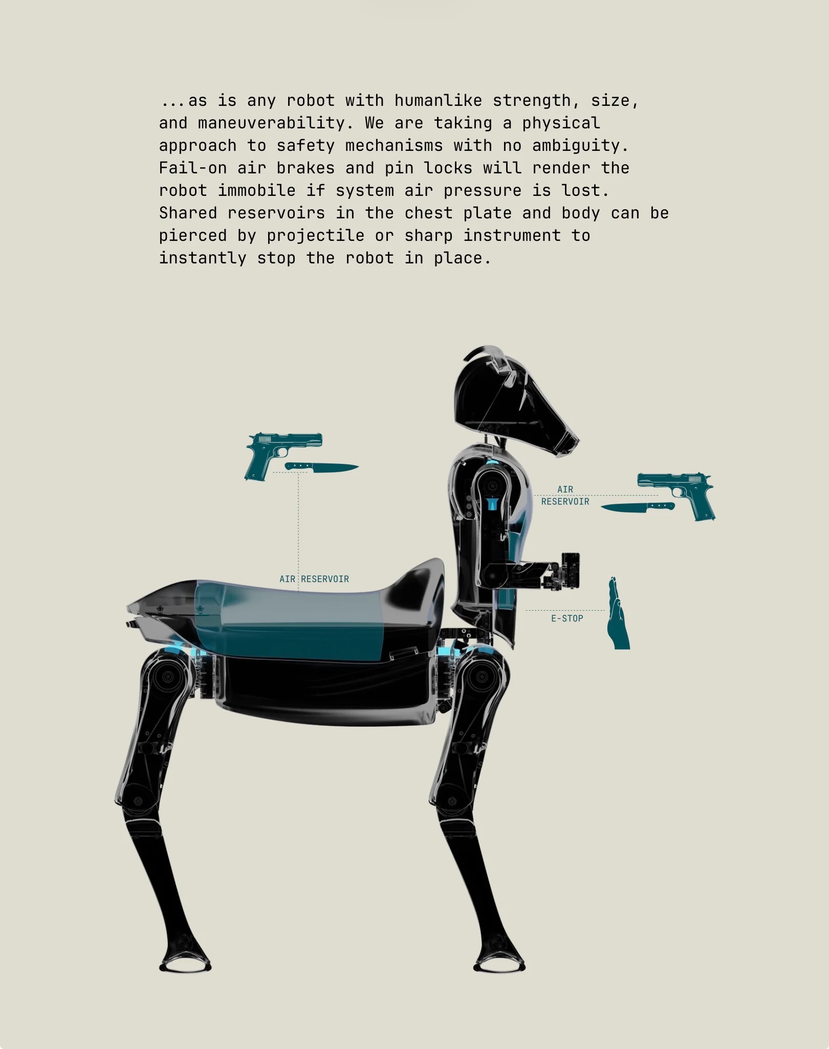 Image 3 of 4 attached to "Centaur robot that's freaking everyone out???"