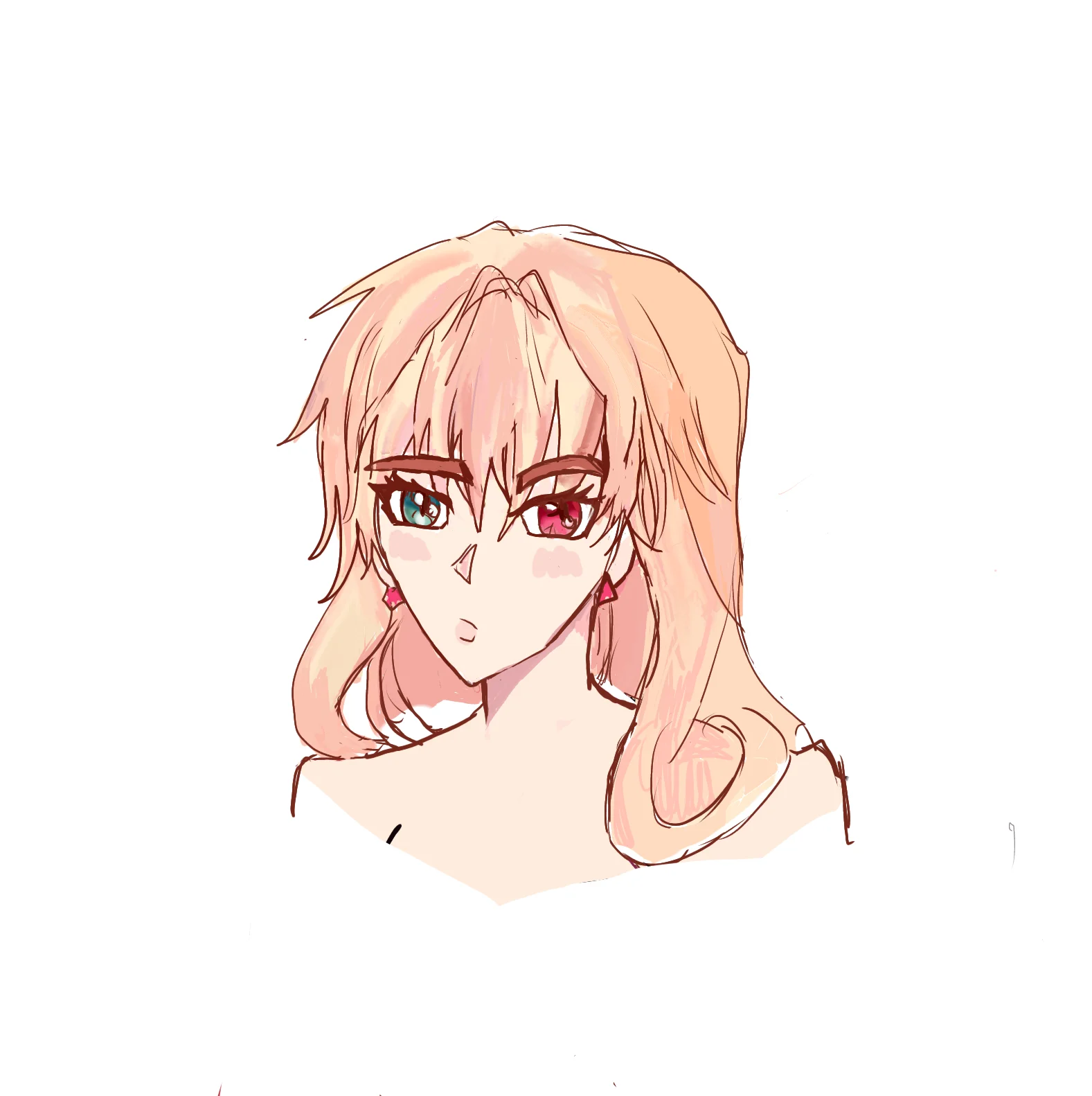 Image 1 of 1 attached to "Villains are Destined to Die OC Fanart (WIP)"