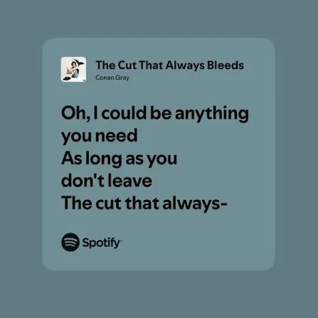 Image 2 of 5 attached to "Saddest Songwriter READ IF YOU WANNA FEEL SAD :D (Its not Olivia Rodrigo this time)"