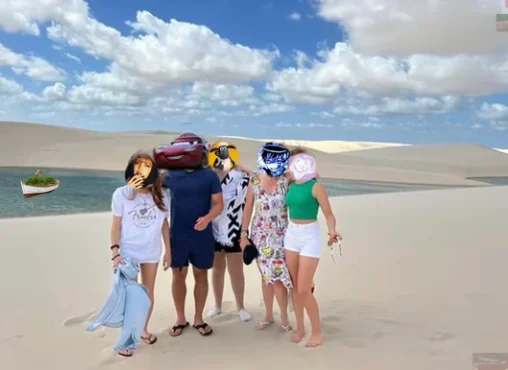 Image 5 of 5 attached to "I became one with the bush on our trip to brazil"