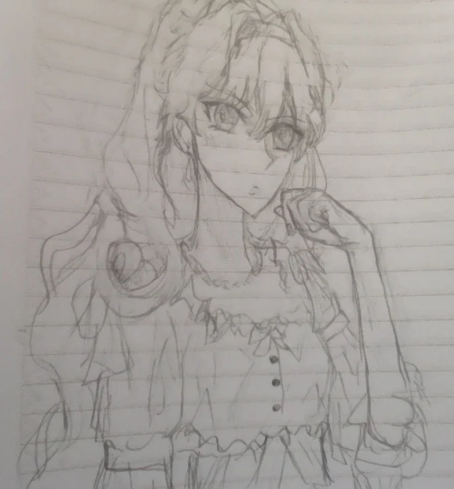 Image 3 of 3 attached to "Some Manhwa Doodle's I've Done"
